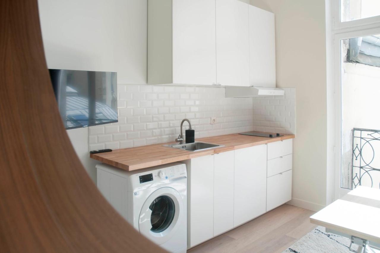 Charming Cosy Studio In Sentier Paris Bagian luar foto